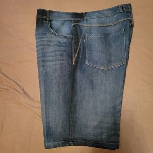 MENS BLUE DENIM SHORTS
